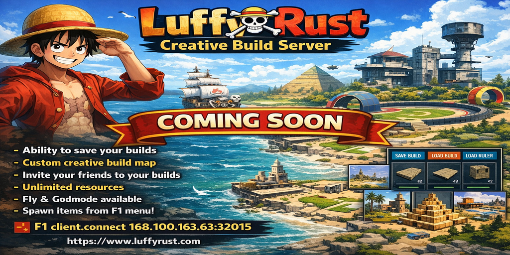 LuffyRust Creative Build Server Server Image
